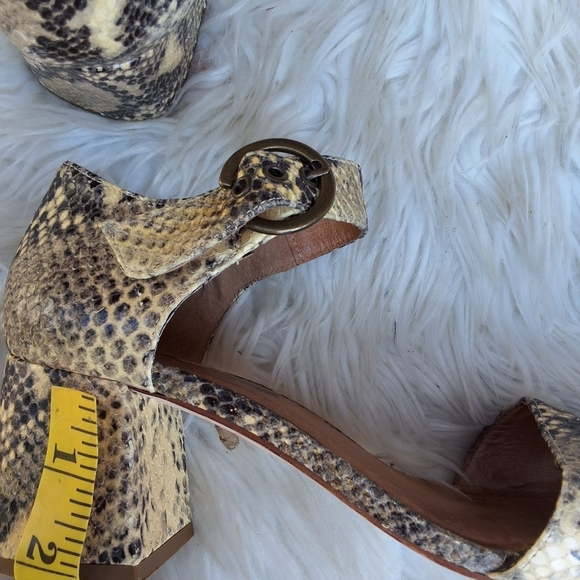Free People Bardot Snake mary Jane's 38/7.5-8 - Picture 6 of 16